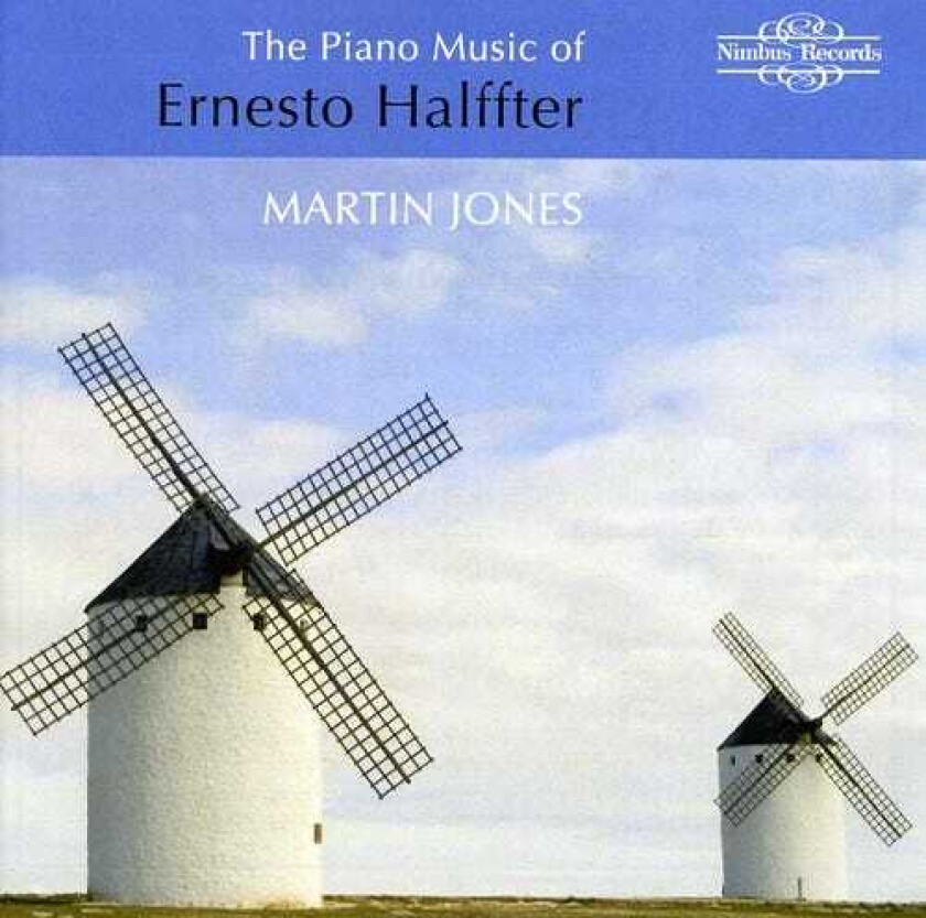 Martin Jones, Adrian Farmer, Ernesto Halffter Piano Music CD
