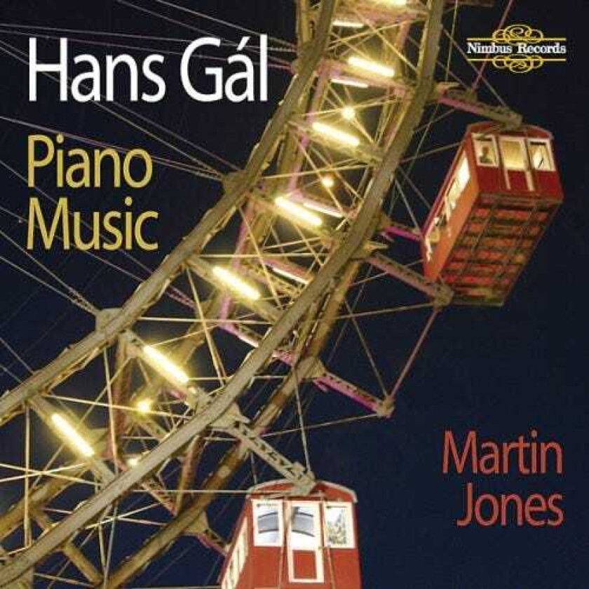 Martin Jones, Hans Gál Piano Music CD