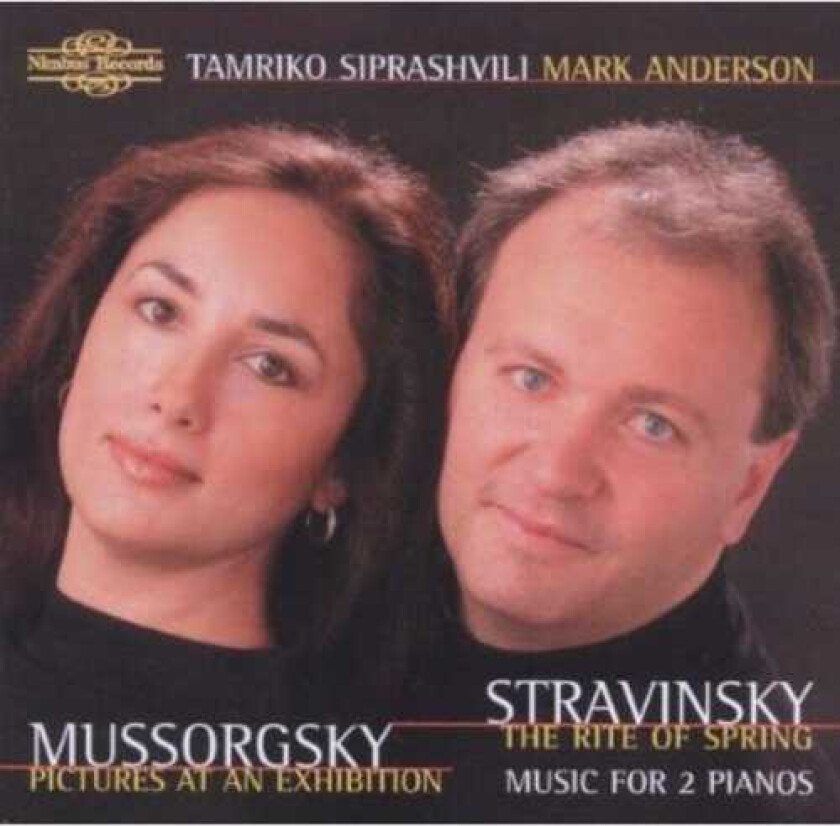 Mark Anderson, Tamriko Siprashvili Music For 2 Pianos CD