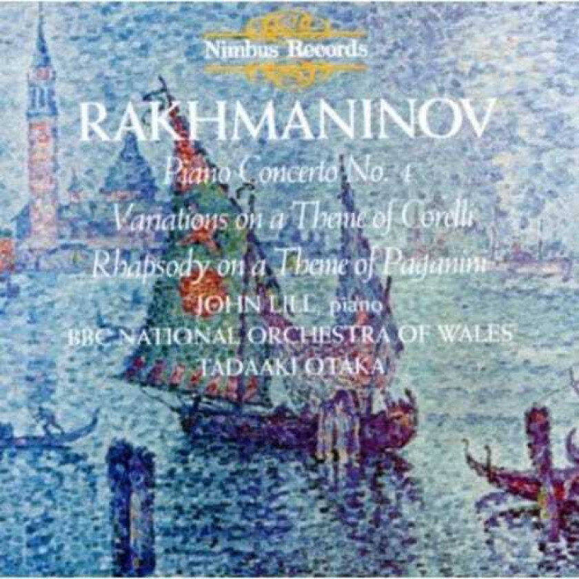 S. Rachmaninoff, John Lill Piano Concerto 4 / Corelli Variations CD