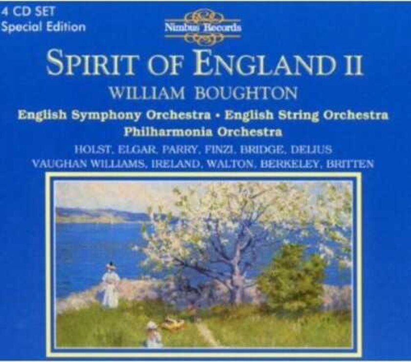 WILLIAM BOUGHTON, Martin Jones, LENNOX BERKELEY Spirit Of England 2 CD