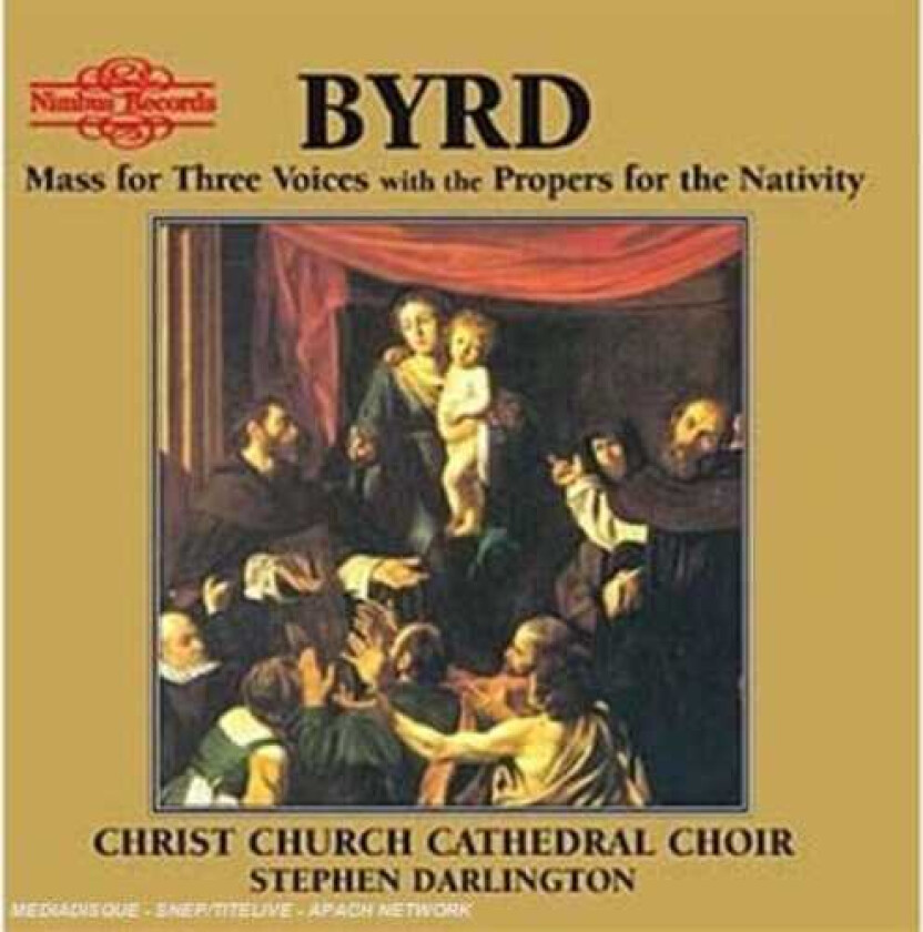Oxford Christ Church Cathedral Choir Mass For Three Voices CD