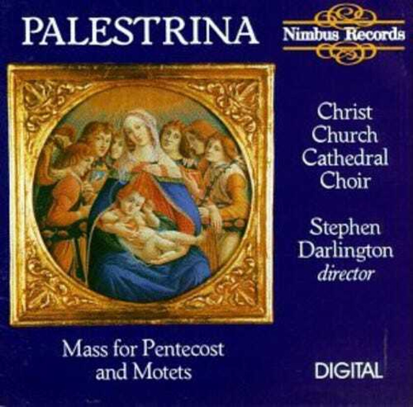 Oxford Christ Church Cathedral Choir, Giovanni Pierluigi Da Palestrina Mass For Pentecost/5 Motets CD