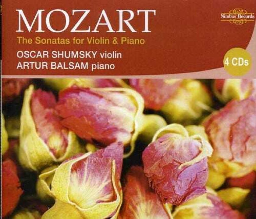 Oscar Shumsky, Artur Balsam Sonatas For Violin & Piano CD