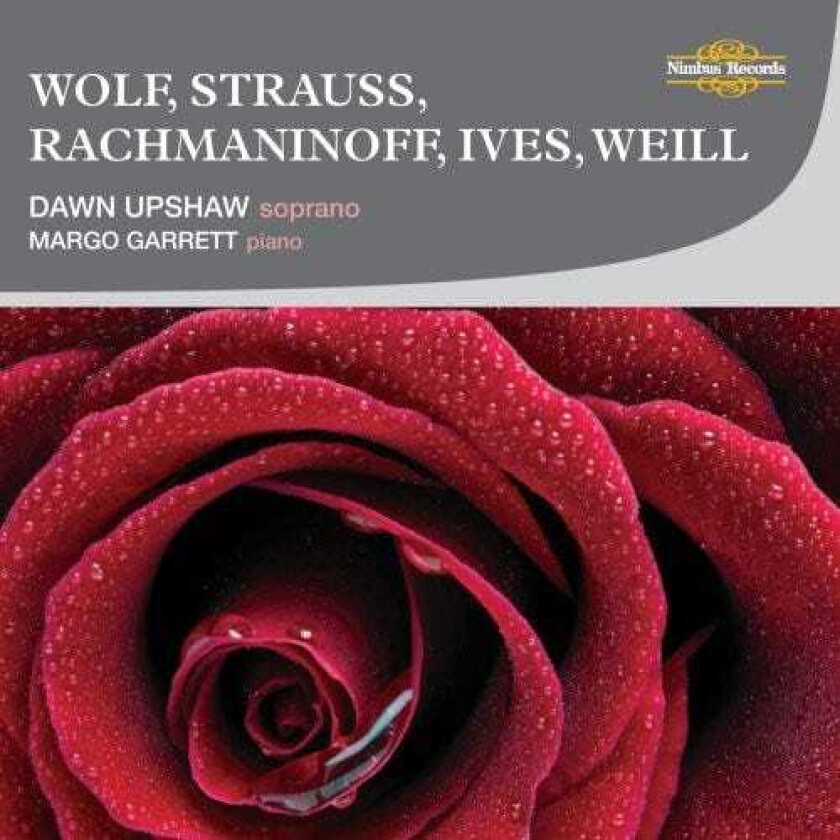 Dawn Upshaw, Margo Garrett Sings Wolf Strauss Rachmaninoff Ives & Weill CD