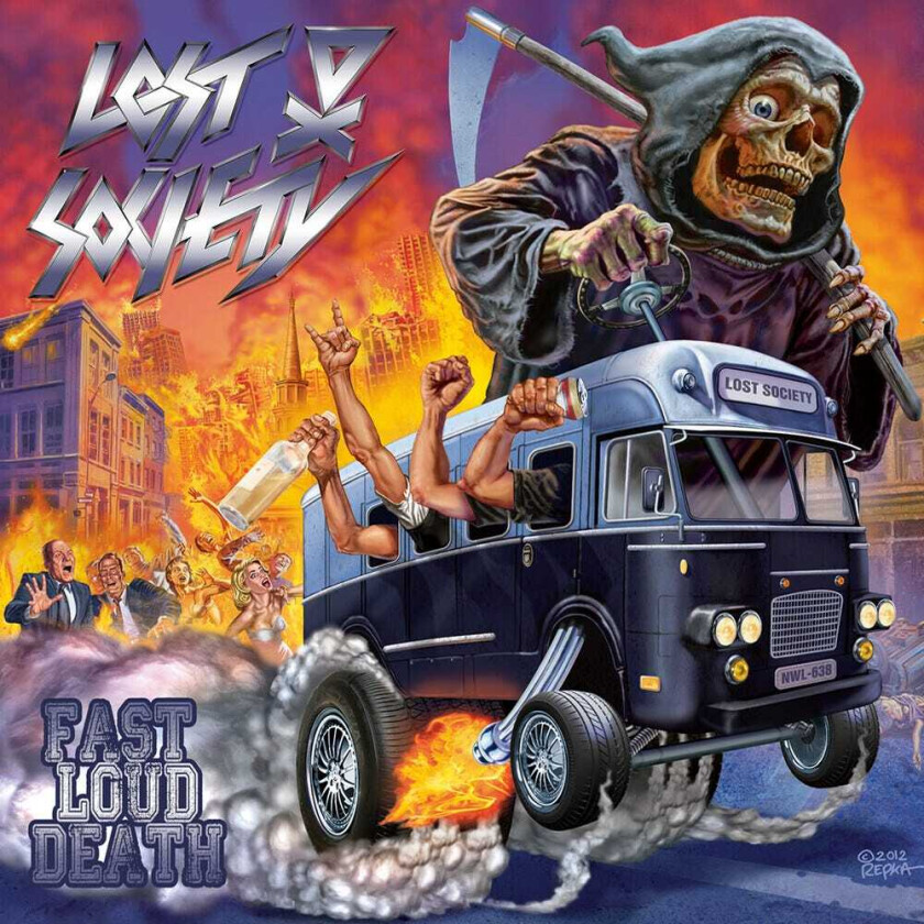 The Lost Society Fast Loud Death CD