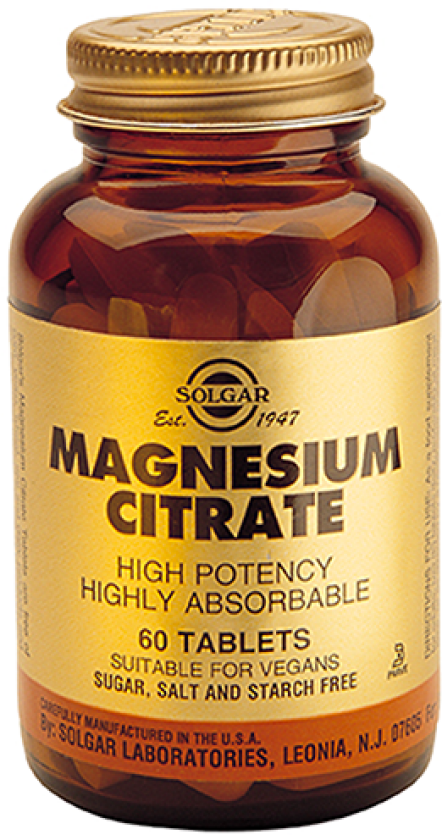 Magnesium Citrat 200 mg - 120 Tabletter
