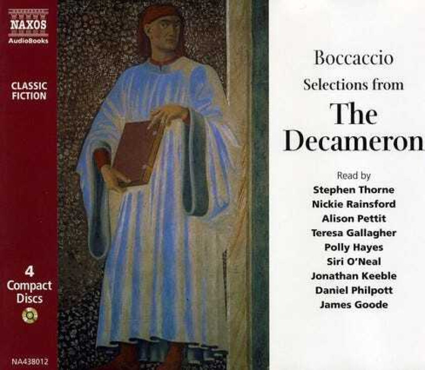 Boccaccio, Thorne, Rainsford Decameron: Selections CD