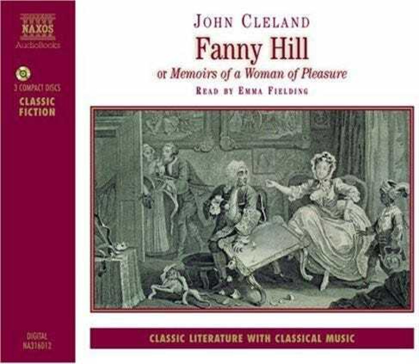 John Cleland Fanny Hill CD