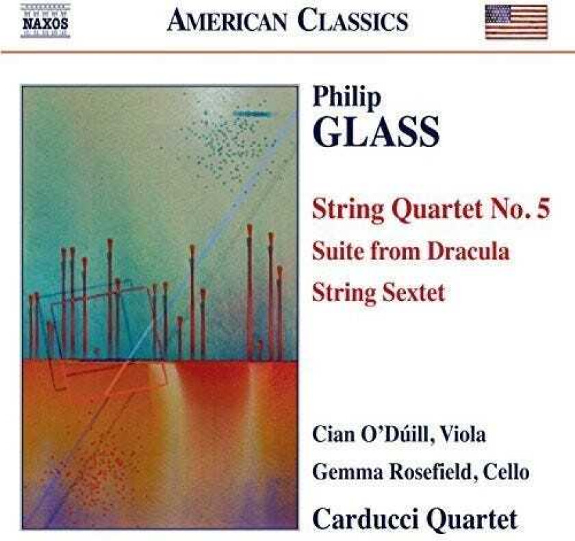 Glass, Carducci Quartet, O'duill, Rosefield String Quartet No. 5 Suite From Dracula String CD