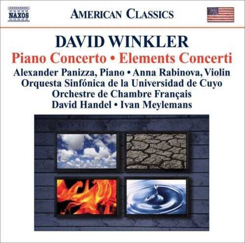 Anna Rabinova, Alexander Panizza, David Winkler Piano Concerto / Elements Concerti CD