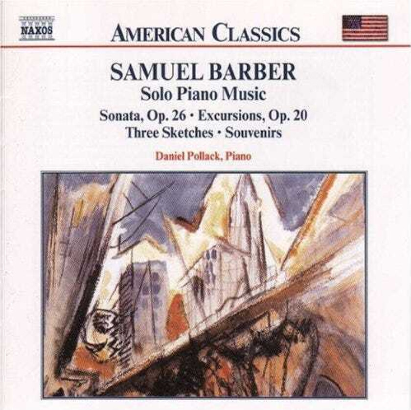 S. Barber, Daniel Pollack Complete Published Solo Piano Music CD
