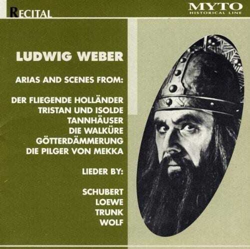 Ludwig Weber, Loewe, Trunk, Wolf Recital 19361948: Der Fliegende Hollander CD