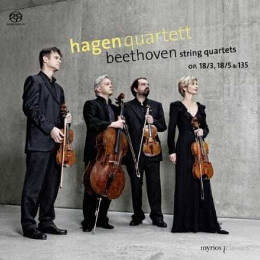 Hagen Quartett String Quartets Op 18/3, 18/5 & 135 CD