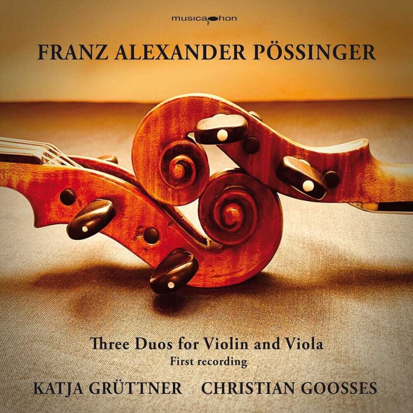 Christian Goosses, Franz Alexander Possinger Three Duos For Violin & Viola CD