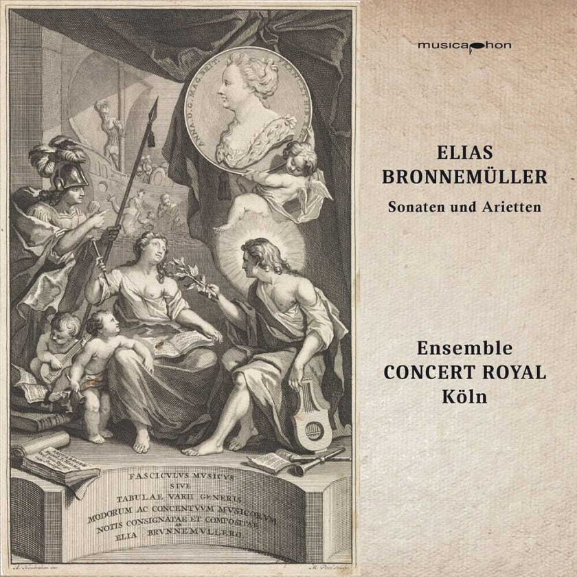 Ensemble Concert Royal Cologne, Elias Bronnemuller Sonatas & Ariettas CD