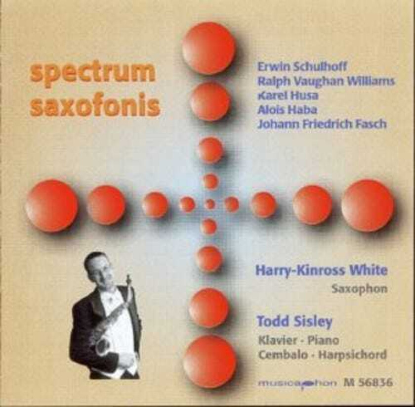 Diverse Artister Spectrum Saxofonis: Saxophone Works CD