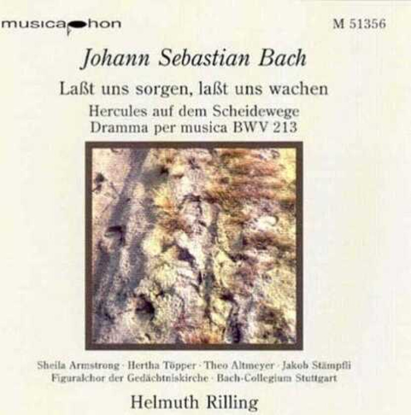 Rilling Lasst Uns Sorgen Lasst Uns Wachen CD