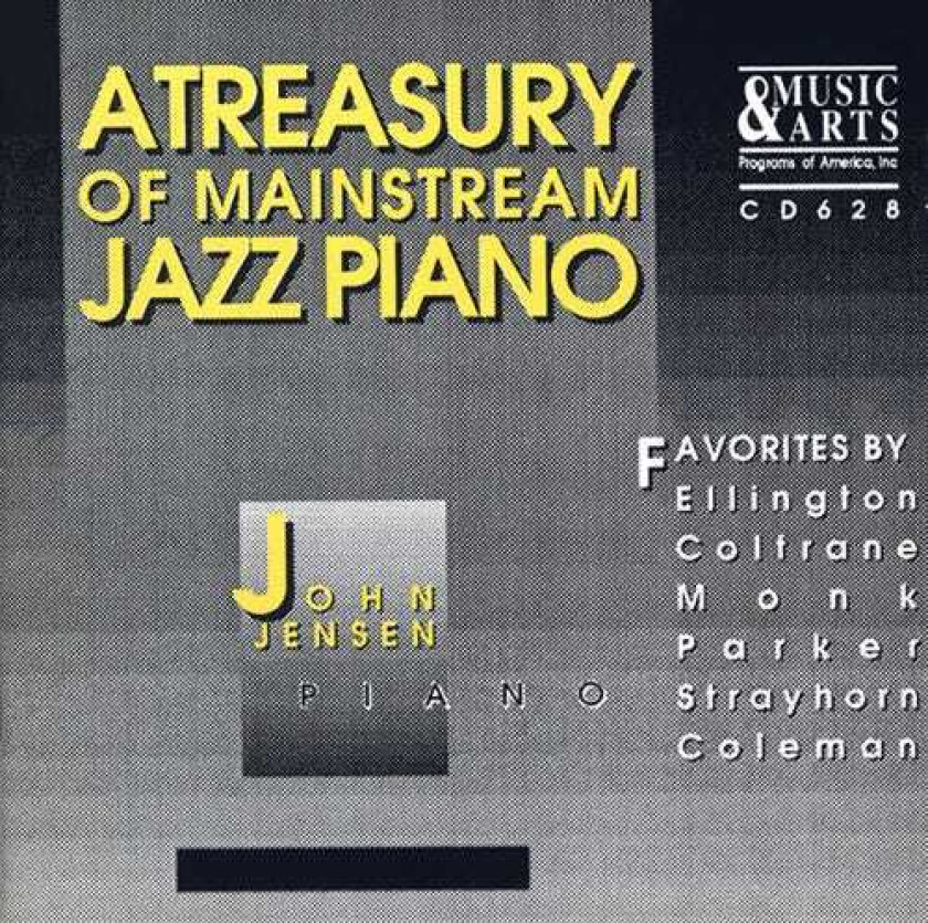 John Jensen Treasury Of Mainstream Jazz Piano CD