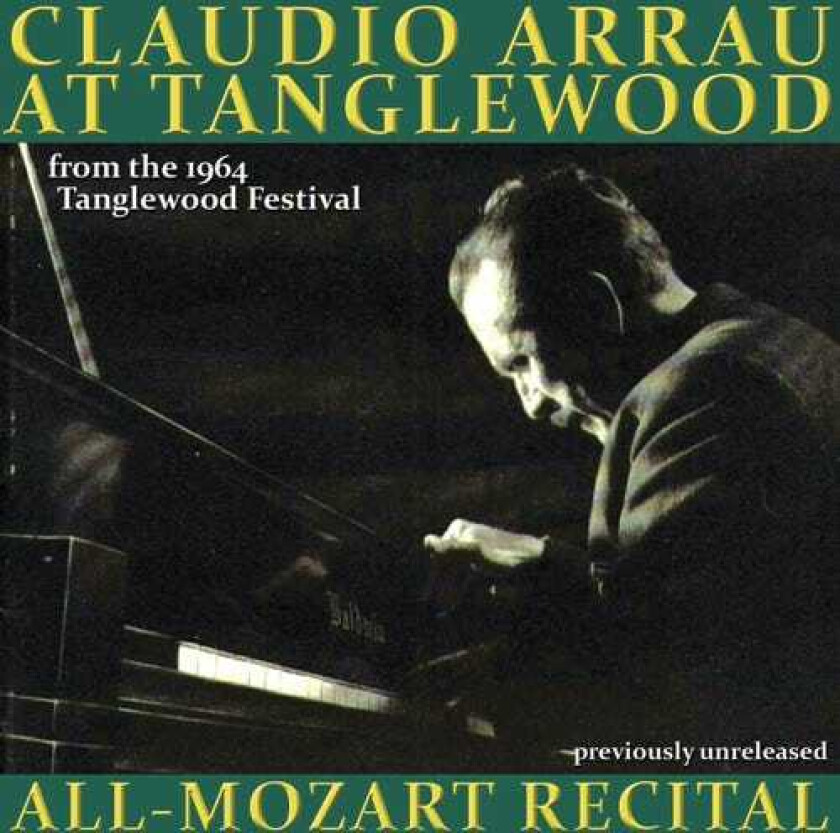 Claudio Arrau Claudio Arrau Live At Tanglewood CD