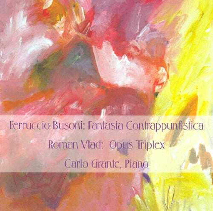 Carlo Grante, Roman Vlad Piano Works CD