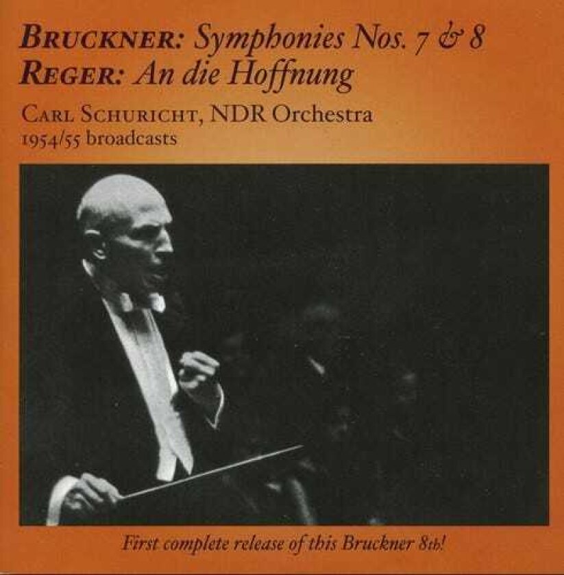 Carl Schuricht Carl Schuricht Conducts Bruckner & Reger In Hambur CD