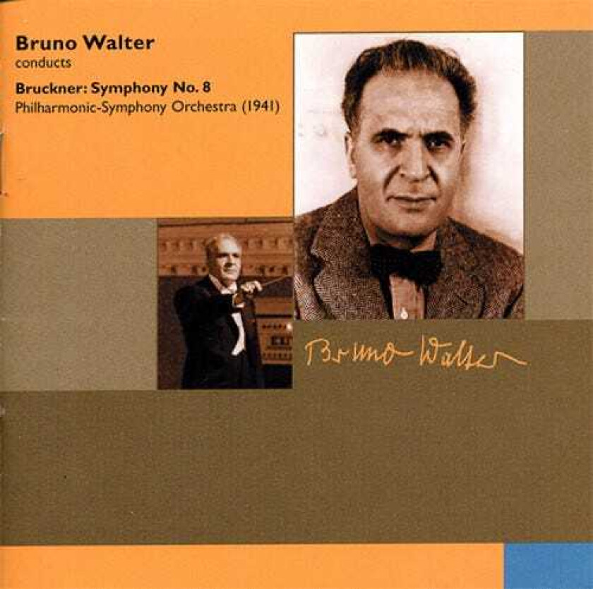 Bruno Walter, RECORDED SOUND Bruno Walter Plays Bruckner's 8th CD