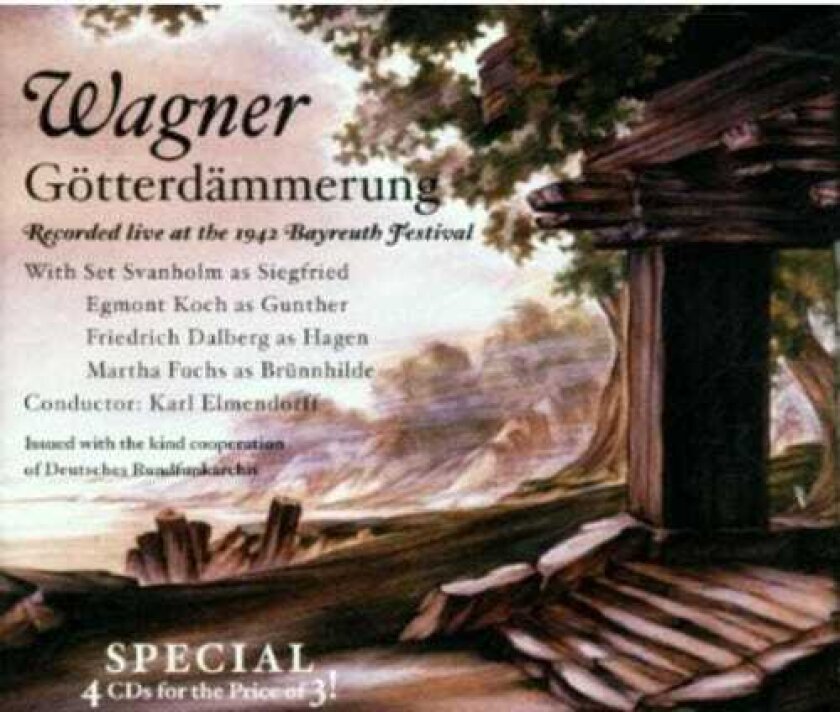 Karl Elmendorff, Camilla Kallab, Egmont Koch, Frederick Dalberg, Hilde Scheppan, Irmgard Langhammer, Margary Booth, Marta Fuchs, Set Svanholm Gotterdammerung CD