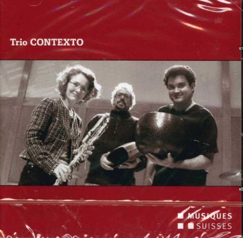 Trio Contexto, Bettina Skrzypczak, Dieter Ammann, Mischa Kaser, William Blank Musik Fuer Floete Und Schlagze CD