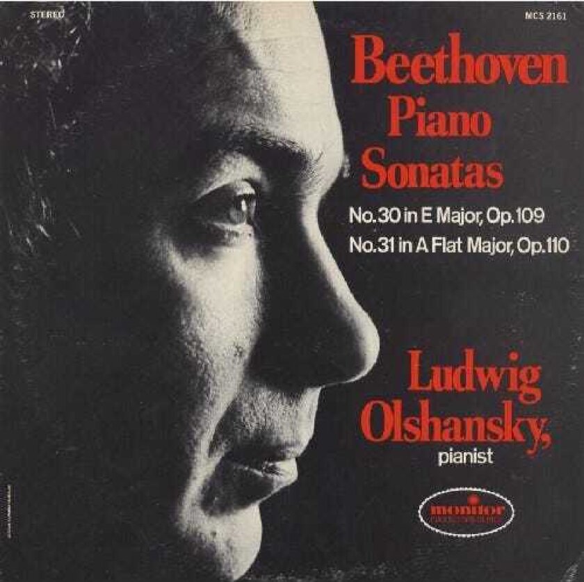 Ludwig Olshansky Beethoven Piano Sonatas: No 30 In E Major Op. 109 CD