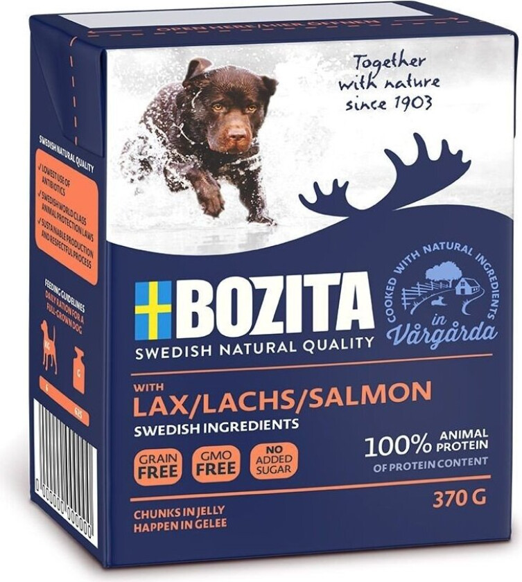 Bozita Biter i Gelé Laks 370 g