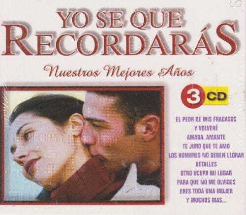 Diverse Artister Yo Se Que Recordaras CD