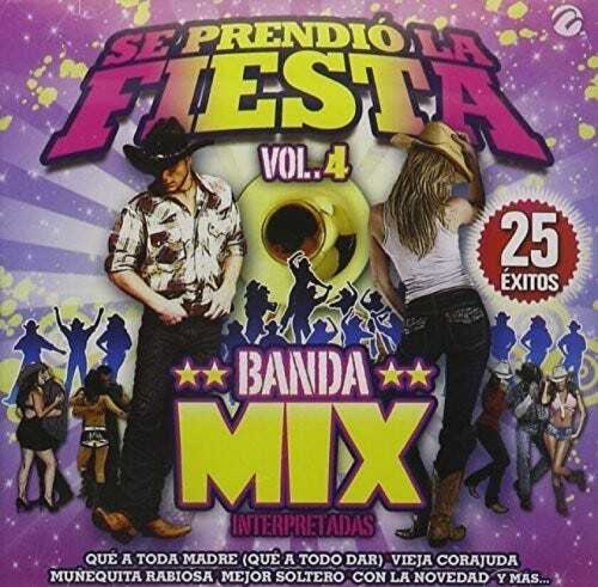 Diverse Artister Se Prendio La Fiesta 4 Banda Mix CD