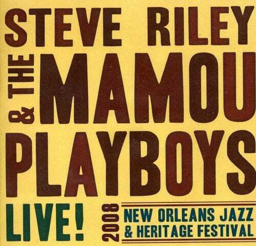 Steve Riley Live Jazz Fest 2008 CD
