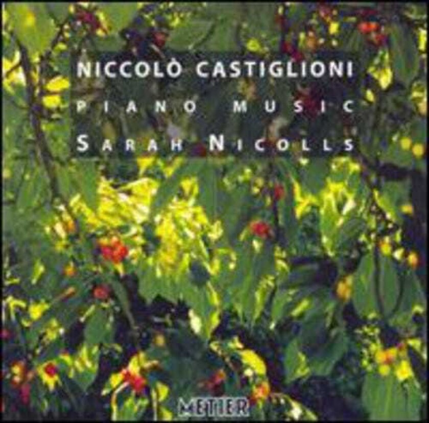 Sarah Nicolls, Niccolo Castiglioni Music For Piano CD