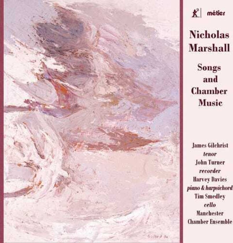 Marshall, Gilchrist, Manchester Chamber Ensemble Songs & Chamber Music CD