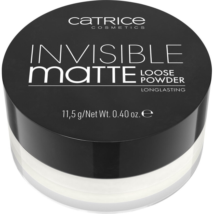 Catrice Invisible Matte Loose Powder, 11,5 g Catrice Pudder