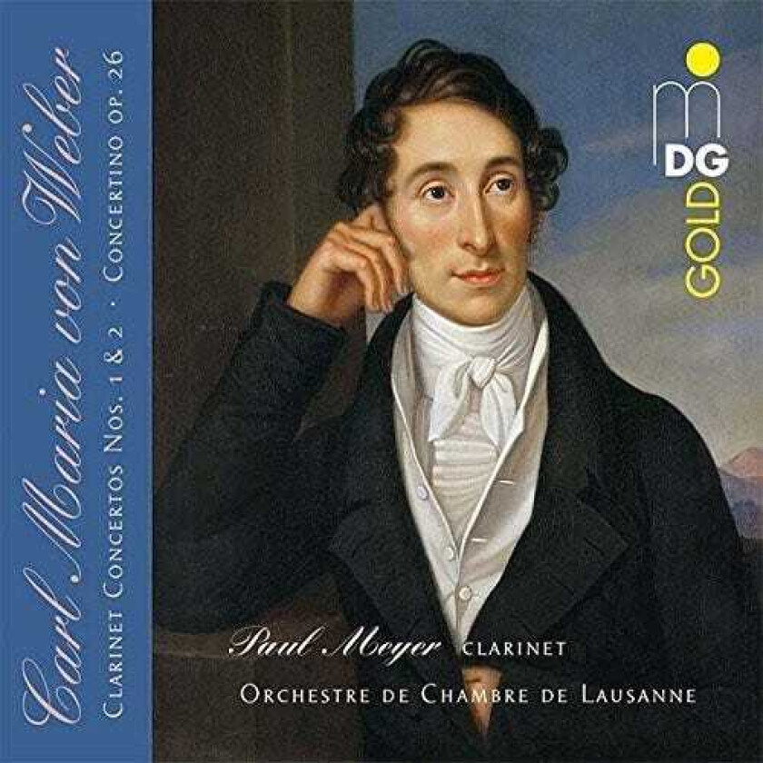 Paul Meyer, Orchestre De Chambre De Lausanne Weber: Clarinet Concertos CD