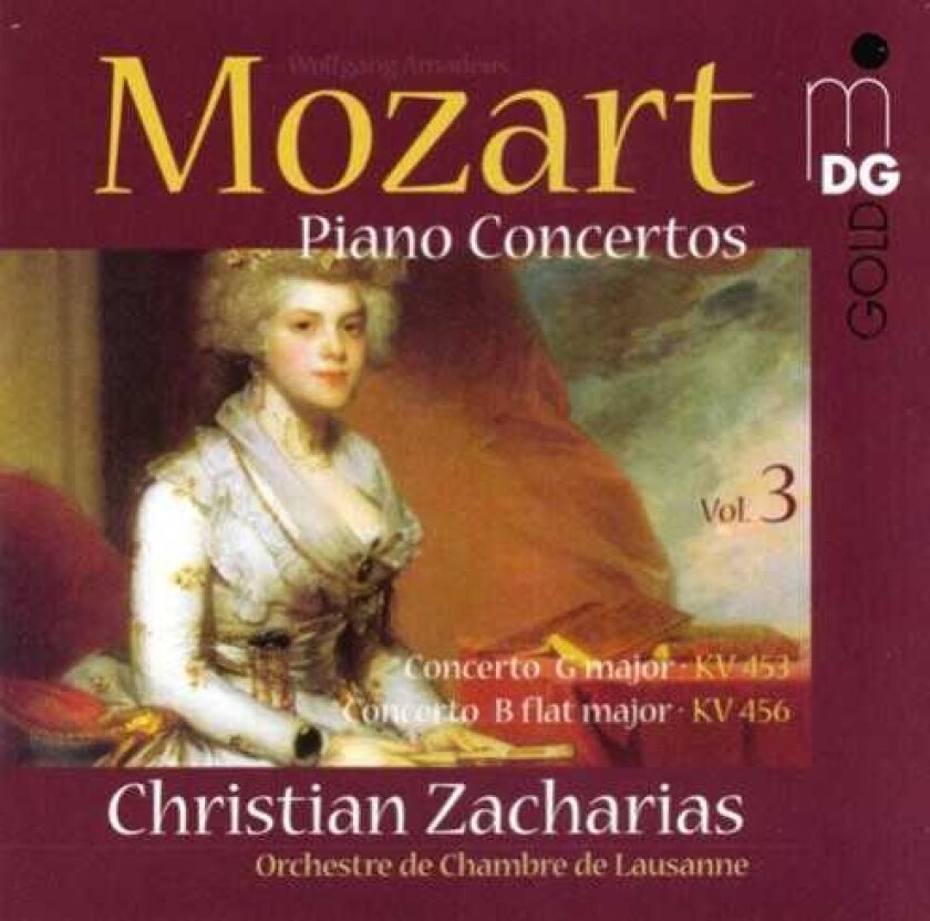 Christian Zacharias Piano Concertos Kv 453 & 456 CD