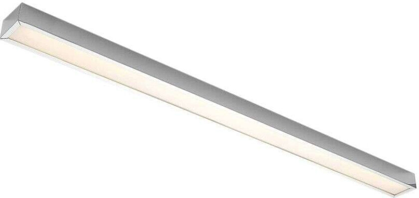 Layan LED-vegglampe til bad, krom, 120 cm