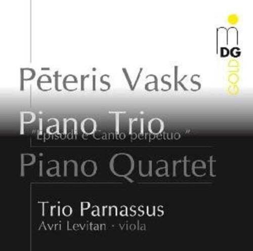 Trio Parnassus, Avri Levitan, Peteris Vasks Piano Trio CD