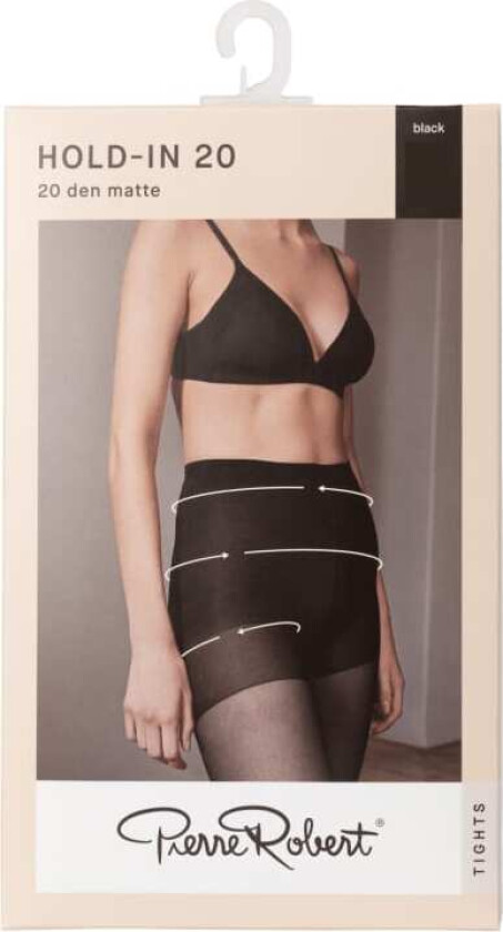 Hold-In 20 Den 36-40 Black pr