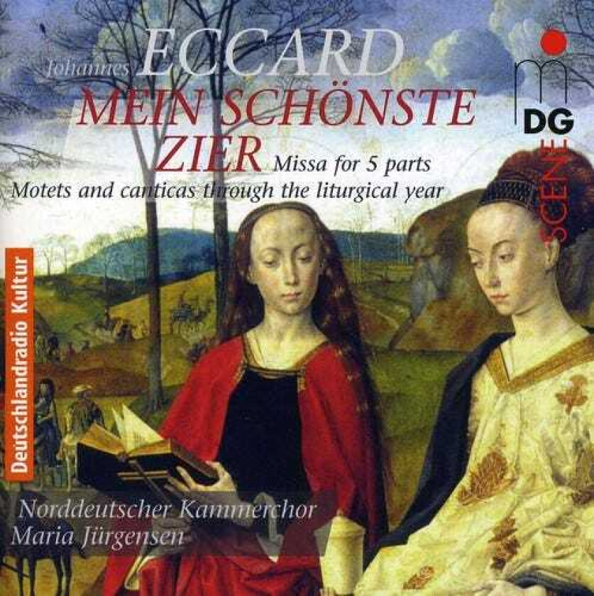 Maria J Rgensen, Norddeutscher Kammerchor, Johannes Eccard Motets & Canticas In The Liturgical Year CD