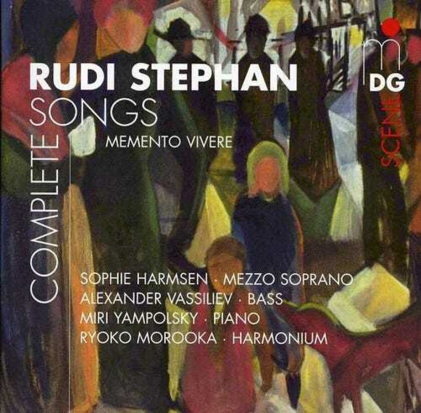 Sophie Harmsen, Anton Vassiliev, Miri Yampolsky, Ryoko Morooka, Rudi Stephan Complete Songs CD