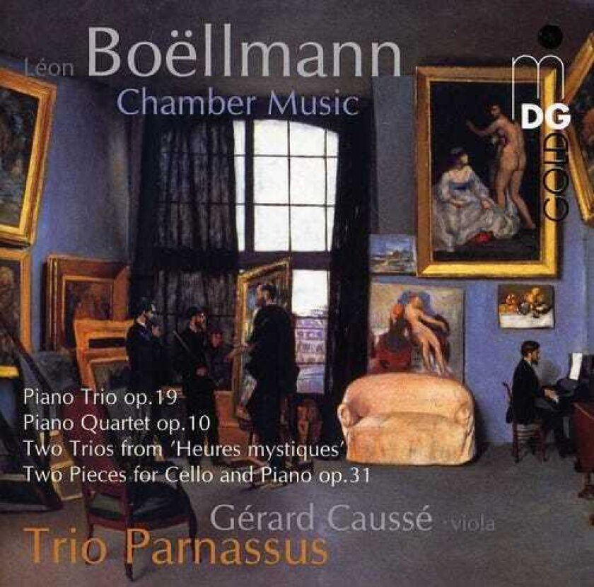 Trio Parnassus Gtrard Causst, Chia Chou, G Rard Causs, Gérard Causse, Michael Gross, Léon Boëllmann Piano Trio Op. 19 / Piano Quartet Op. 10 CD