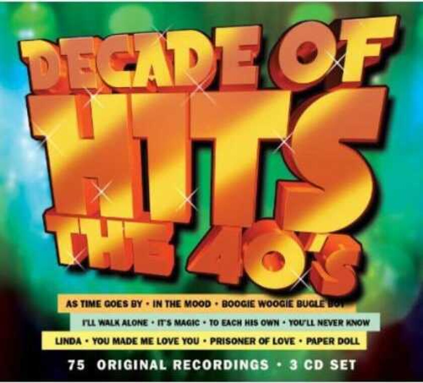 Diverse Artister Decade Of Hits: The 40's CD