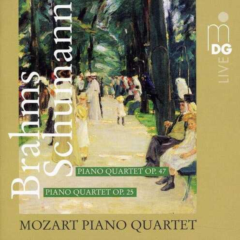 Mozart Piano Quartet, Hartmut Rohde, Mark Gothoni, Paul Rivinius, Peter Horr Piano Quartet Op 25 / Piano Quartet Op 47 CD