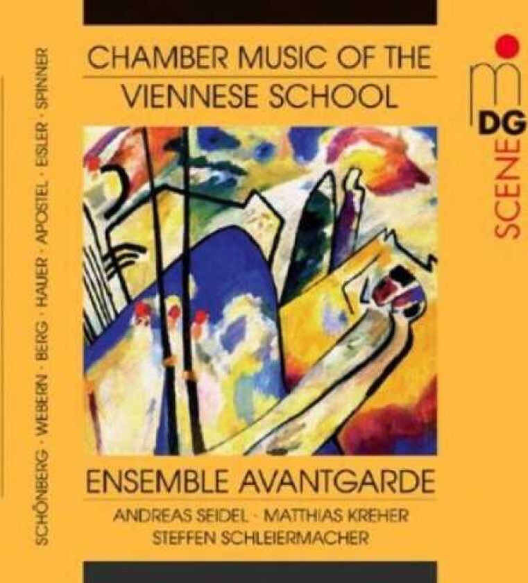 Ensemble Avantgarde, Andreas Seidel, Matthias Kreher, Steffen Schleiermacher Chamber Music Of The Viennese School CD