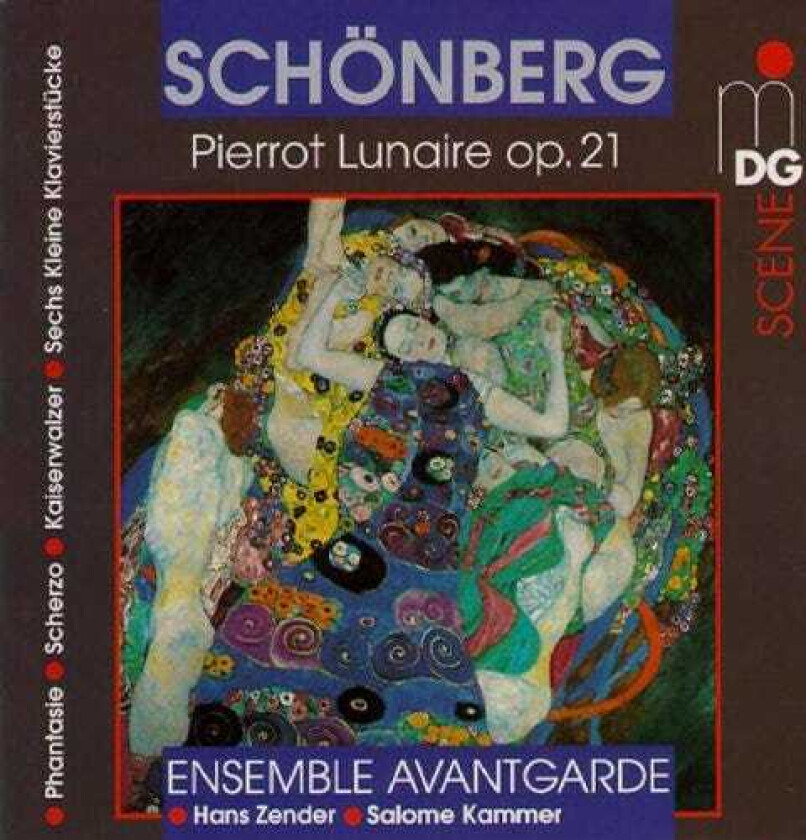 Ensemble Avantgarde, Andreas Seidel, Salomé Kammer, Steffen Schleiermacher Pierrot Lunaire CD