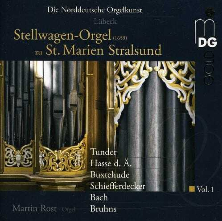 Martin Rost, Franz Tunder, Peter Hasse, RECORDED SOUND North German Organ Music 1 CD